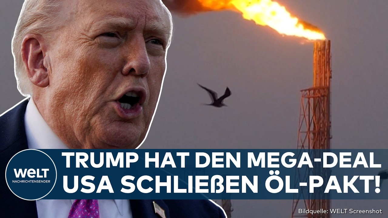 VENEZUELA: Donnerschlag! Trump hat den Deal! USA haben Zugriff auf 65 Milliarden Barrel an Öl