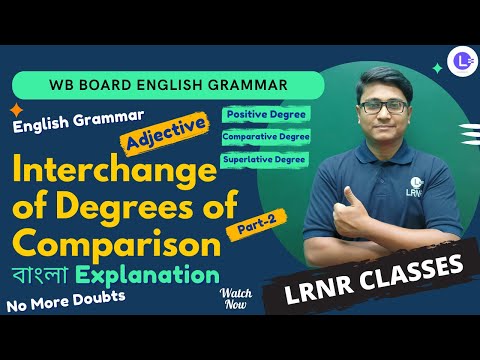 Degree of Adjectives: Interchange of Degrees of Comparison Part 2 | English Grammar