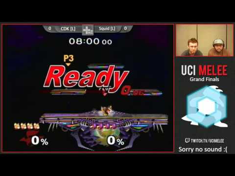 UCI #22 - Grand Finals - Squid(Falco) vs CDK(Fox)