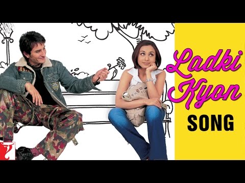Ladki Kyon Song | Hum Tum | Saif Ali Khan, Rani Mukerji | Alka, Shaan | Jatin-Lalit | Prasoon Joshi