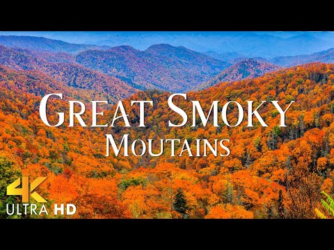 Great Smoky Mountains 4K -  Scenic Relaxation Film With Relax Music And Nature Videos