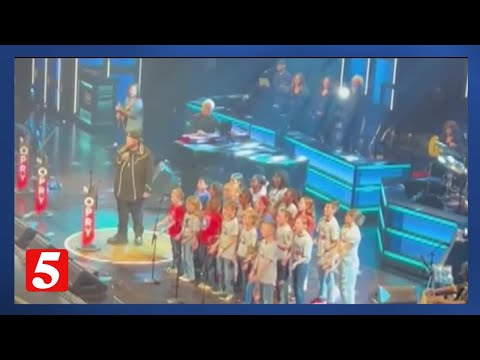 Nashville students bring Jelly Roll to tears during powerful performance