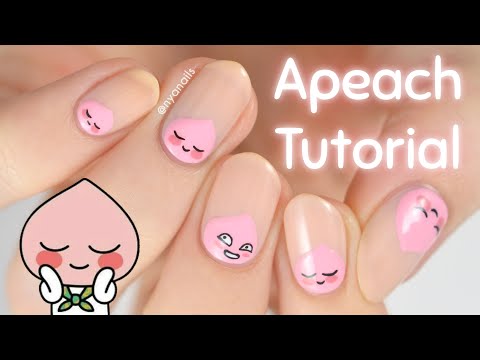Apeach Nail Art Tutorial | [KAKAO FRIENDS]