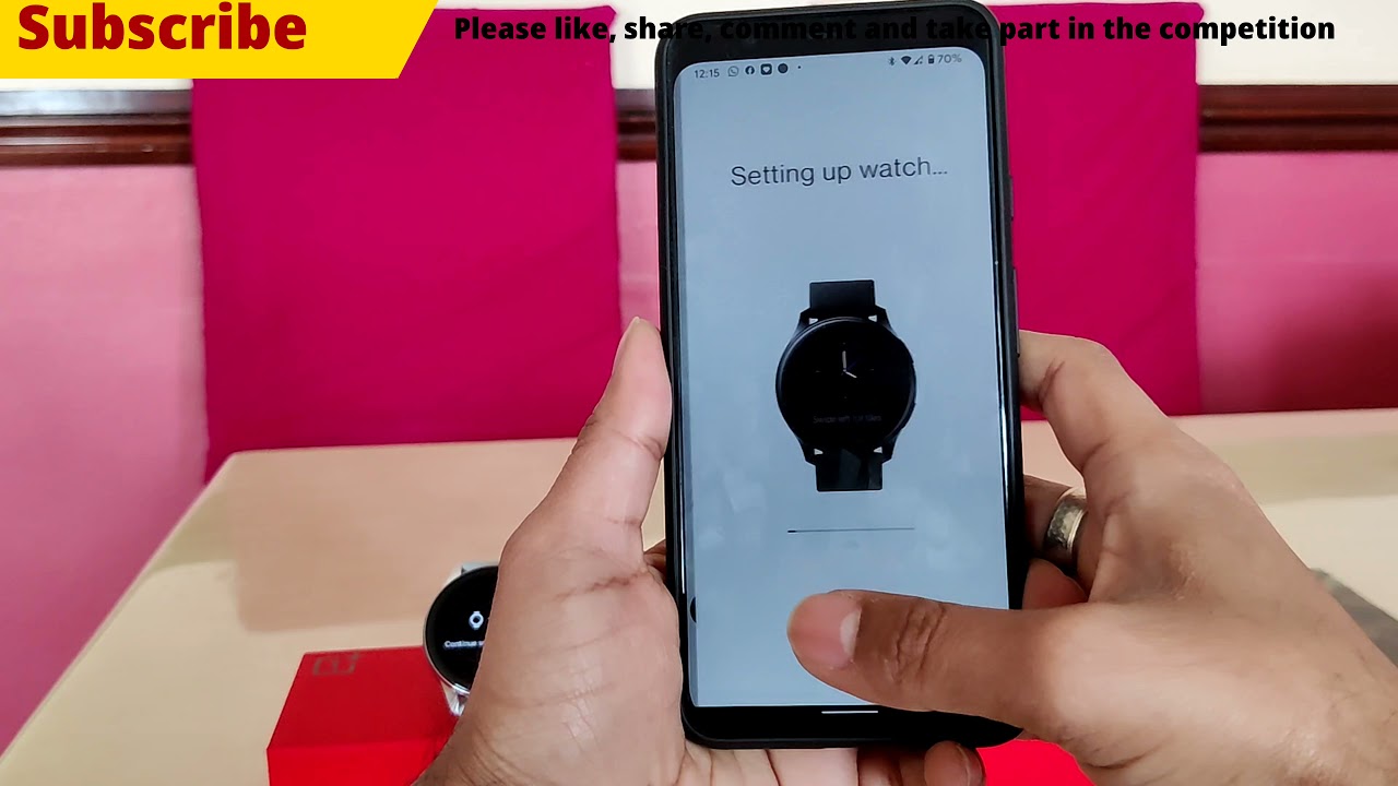 OnePlus watch first time user