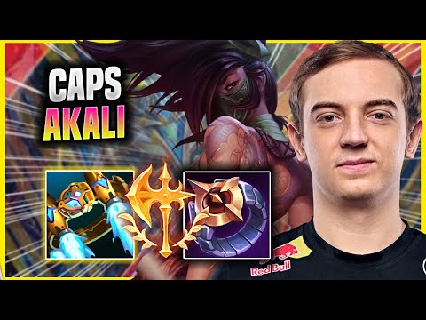 CAPS BRINGS BACK AKALI! - G2 Caps  Plays Akali Mid vs Yone! | Preseason 2022