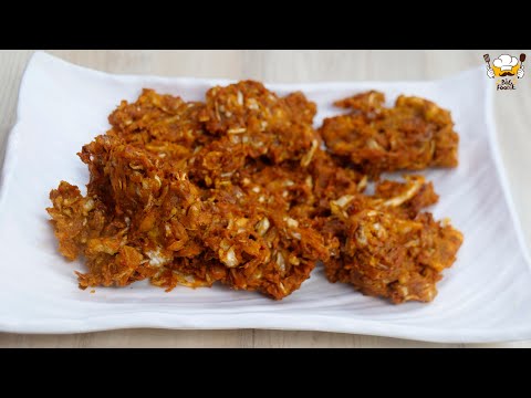 Village Snack Jaggery sev Jaggery sev recipe