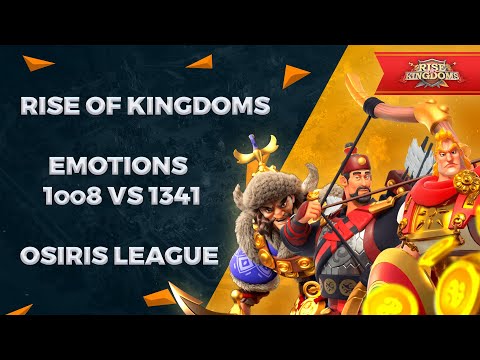 Emotions 1oo8 vs 1341 Rise of Kingdoms