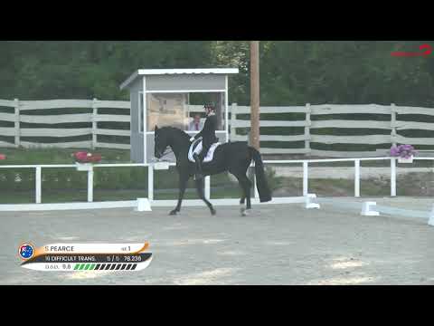 Simone Pearce and Destano -- CDI-W Freestyle at Pilisjászfalu, Hungary