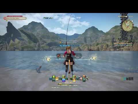 Final Fantasy XIV (FF14): Fishing Quest level 65: Search for the Spawning Grounds part 1