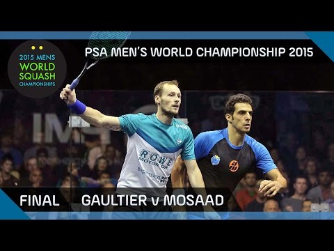 Squash: 2015 PSA Men's World Championship Final Highlights: Gaultier v Mosaad
