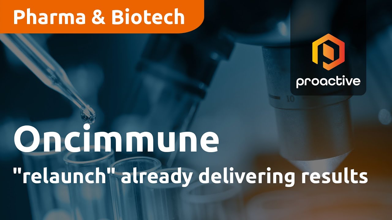 Oncimmune "relaunch" already delivering results