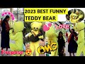 2023 Teddy Bear Best Funny Video Public Funny Reaction Abdul Razak Prank Funnyvideo