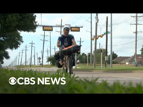 Man bikes from Pittsburgh to Dallas to watch his home team's World Cup match