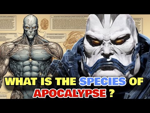 Apocalypse Anatomy Explored - What Is The Species Of Apocalypse? Why His Techno Blood Is Unique?