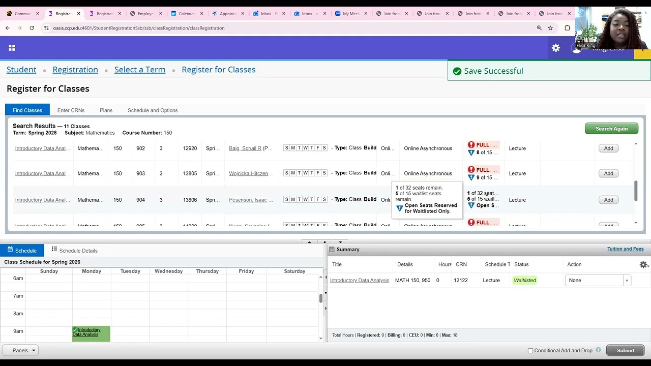 How to Waitlist a Class