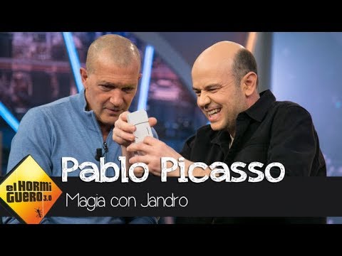 Jandro hace magia con Antonio Banderas para crear un homenaje a Pablo Picasso - El Hormiguero 3.0