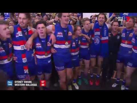 Western Bulldogs Sing Club Song - 2016 AFL Grand Final