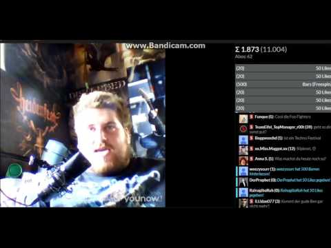 Drachenlord YouNow 8.7.2017 Zusammenfassung / Anruf & Besuch?