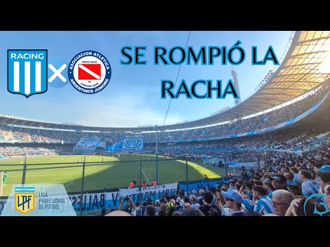 DESCONTROLADO + QUE ALEGRIA💙 RACING CLUB vs. ARGENTINOS JR