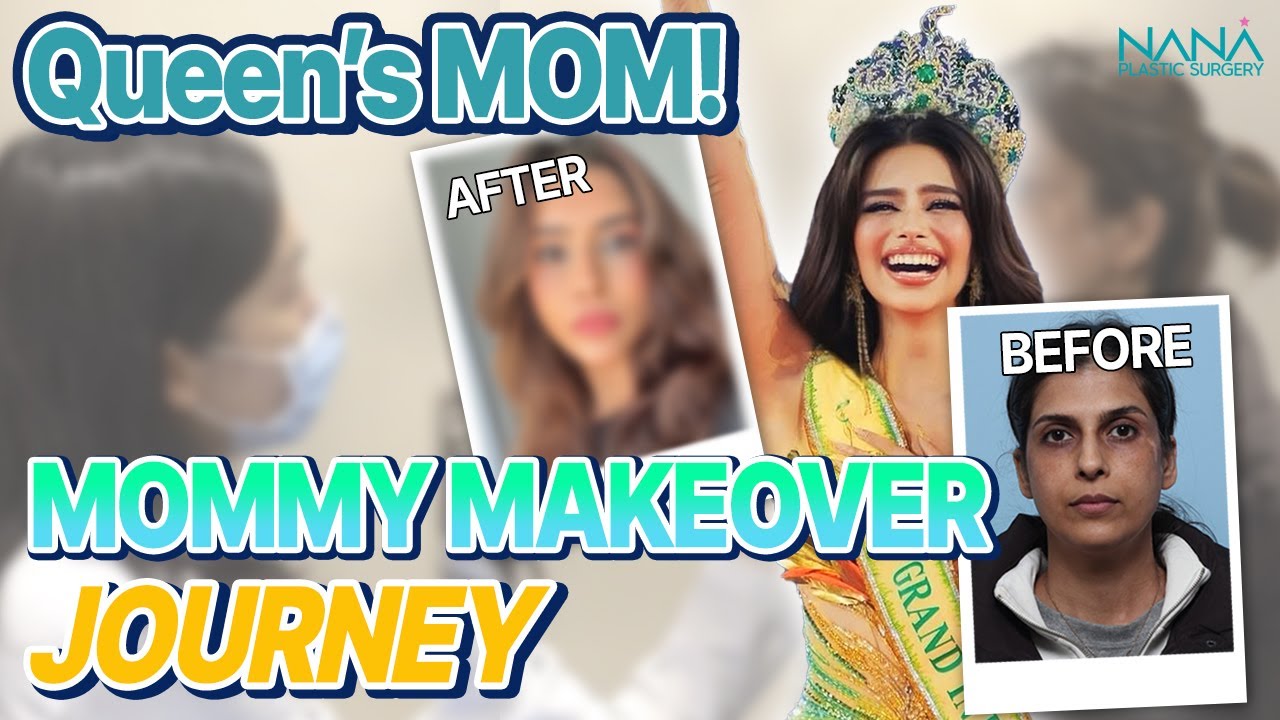 Mommy makeover glow-up facial rejuvenation transformation at NANA Korea YouTube video
