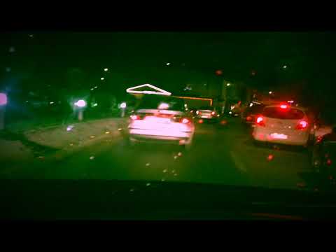 Night Driving Around Gostivar