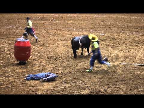 Dusty Tuckness jumps one at the Ft. Worth Stock Show & Rodeo