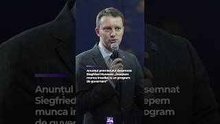 Anunțul premierului desemnat Siegfried Mureșan: „Începem munca imediat la un program de guvernare”