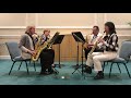 Just A Closer Walk With Thee -- sax quartet (Dixieland)