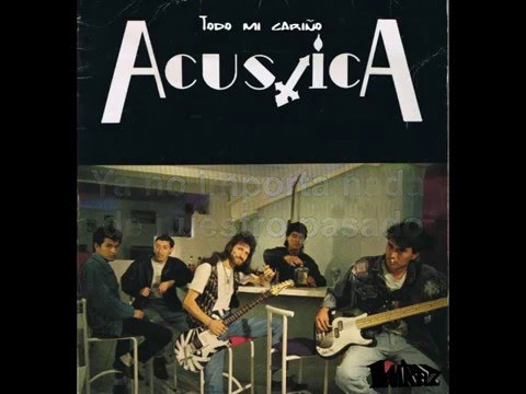 Acústica - Todo mi cariño | Letra