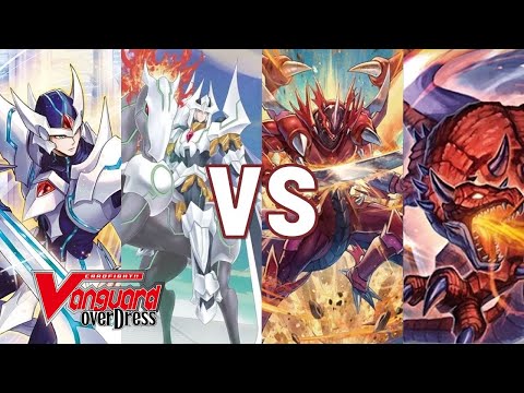 King of Knights Alfred Vs. Dragonic Overlord Cardfight Vanguard Standard Game