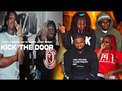 1k Icyy - Kick The Door (Feat. Whoppa Wit Da Choppa & Jdot Breezy) [Official Video] | REACTION