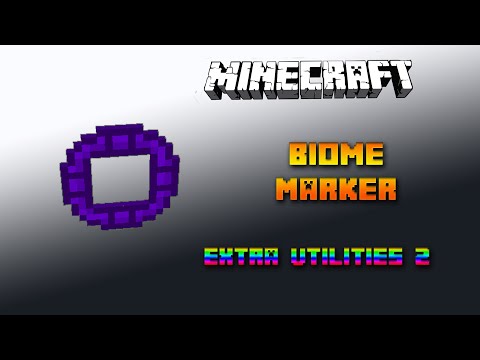 Biome Marker 🔧 Minecraft Extra Utilities 2 Tutorial 🔧 Deutsch / German