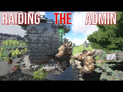 So Today i Raided The ADMINS  (CRYOPOD LOOT)- ARK 3-MAN PVP SERVERS #1