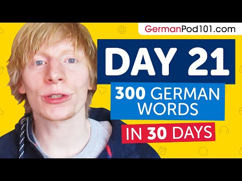 Day 1 10 300 Learn 300 German Words in 30 Days Challenge