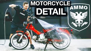 Dirty Motorcycle Detail: Delivering My First Australian Orders on a Postie!