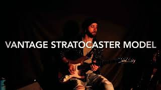 Video thumbnail for Franky James - Testing out his Vantage Stratocaster by Franky James