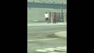 Fight in Long beach
