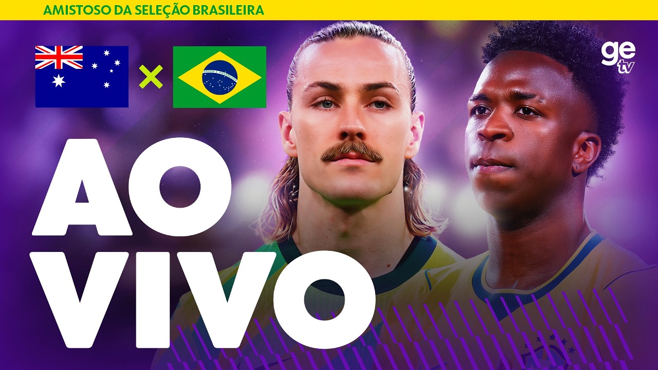 Imagem da notícia Brasil x Austrália em amistoso: acompanhe ao vivo