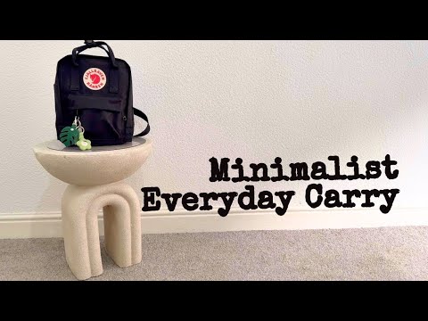 What's in My Bag? ~ Mini 7L Minimalist Everyday Carry...
