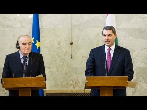 Lázár János sajtótájékoztatója a Holokauszt Emlékév kapcsán