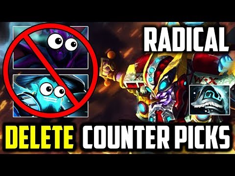 Radical Tinker - Vs Full Counter Picks Delete Epic 2x Shivas Guard Dota 2