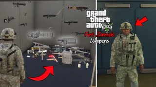 How To Unlock All Secret Weapons in GTA 5 (Fort Zancudo)