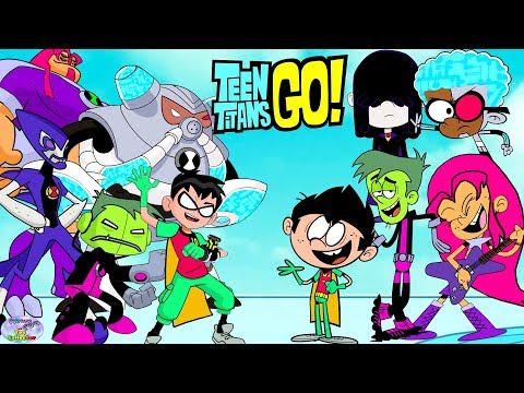 Teen Titans Go! Color Swap Transforms Raven Ben 10 Loud House Surprise Egg and Toy Collector SETC