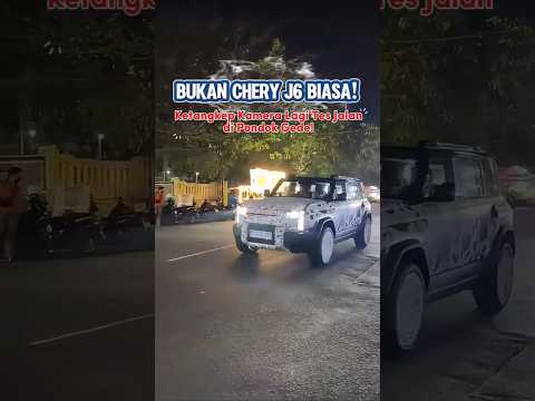 Bukan Chery J6 Biasa! Ketangkep Kamera Lagi Tes Jalan di Pondok Gede!