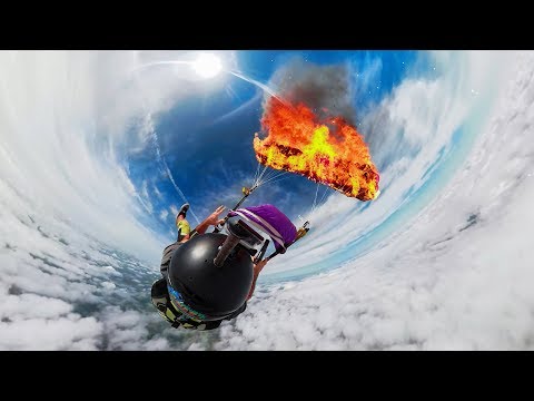 GoPro Awards: Fusion Parachute Burn in 4K