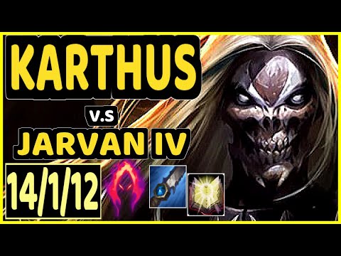 SPIRIT (KARTHUS) vs JARVAN IV - 14/1/12 KDA JUNGLE CHALLENGER GAMEPLAY - KR