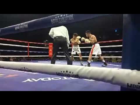 Debut Profesional Julio Bria vs Georgy Lumoly..