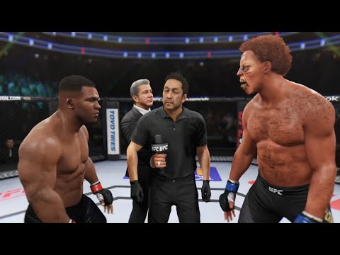 Mike Tyson vs. Endtrails Zombie - EA Sports UFC 2 - Crazy UFC 👊🤪