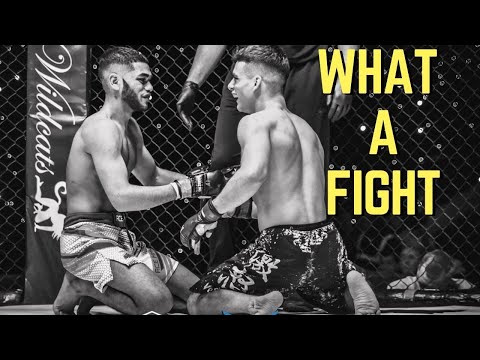 TEEN MMA - THREE ROUNDS OF SKILL ON DISPLAY. GRIGORIU AGGELOS  -V-  SHAWON CHOUDHURY.