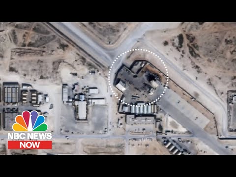New Satellite Images Of Iraqi Air Base Released | NBC News NOW